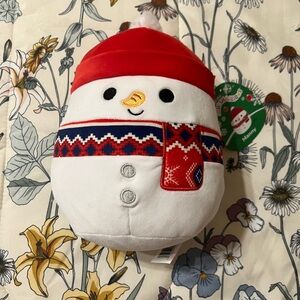 Squishmallows 10-Inch Manny The Snowman